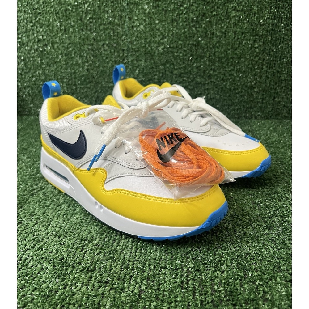 Nike Air Max 1 '86 OG Golf NRG White/ Yellow/Obsidian Men's Size 8 FN8075-101